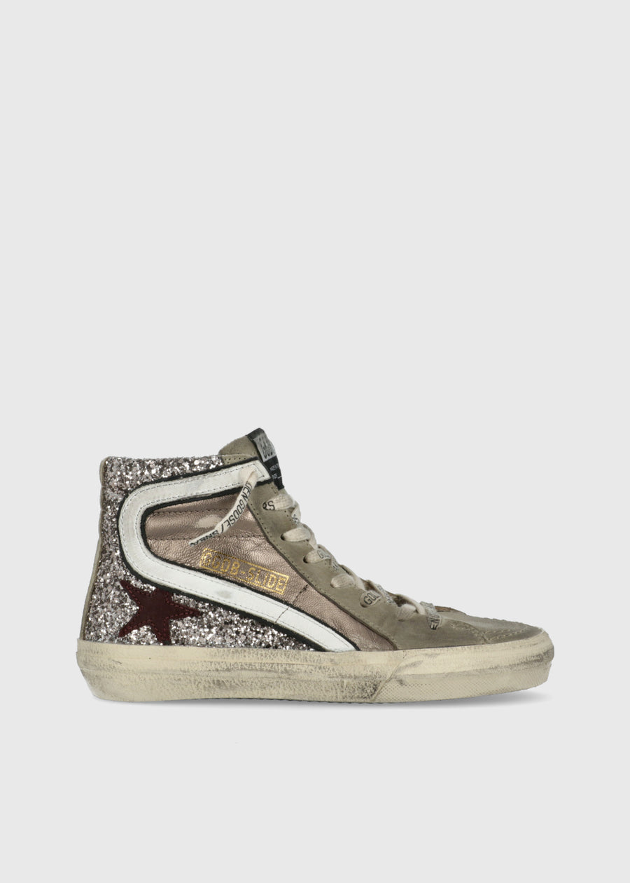 Golden Goose Sneakers altos Slide para mujer GLG-ZDSLIDE