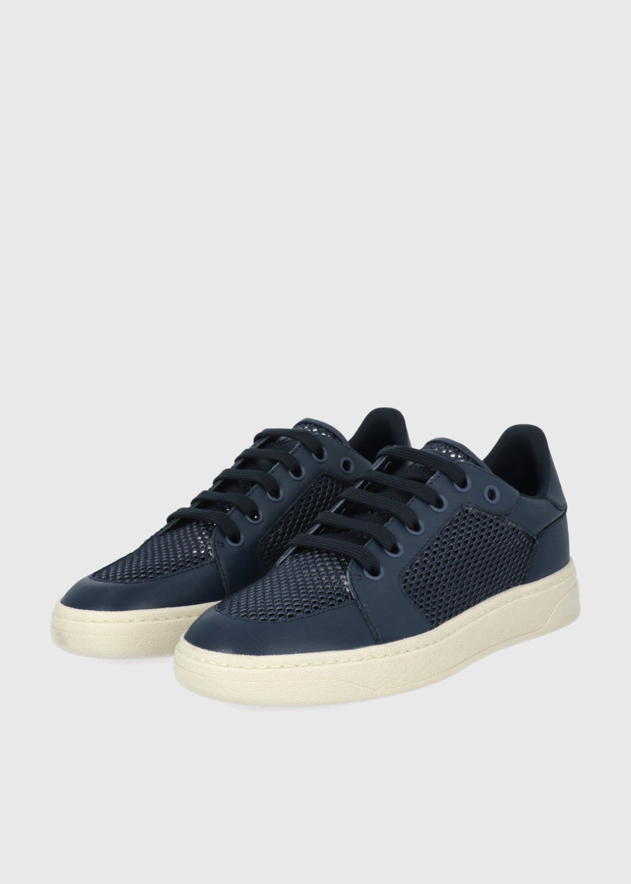 Giuseppe Zanotti Sneakers Birel Leather and Mesh GSZ-RM50024