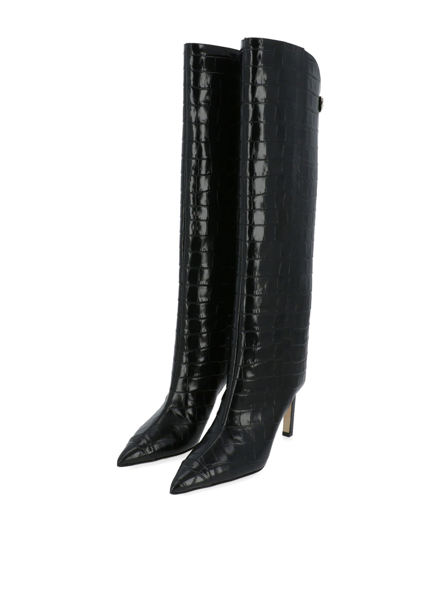 Jimmy Choo Botas altas Alizze 85 JCH-ALIZZEKB