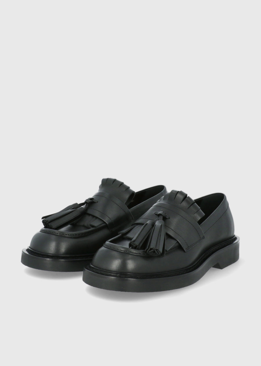 Jimmy Choo Loafers Buff Fringe JCH-BUFFRILO