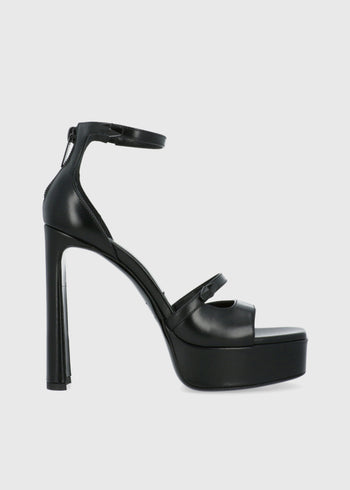 Jimmy Choo Sandalias altas Claressa Black Clf JCH-CLARESSA