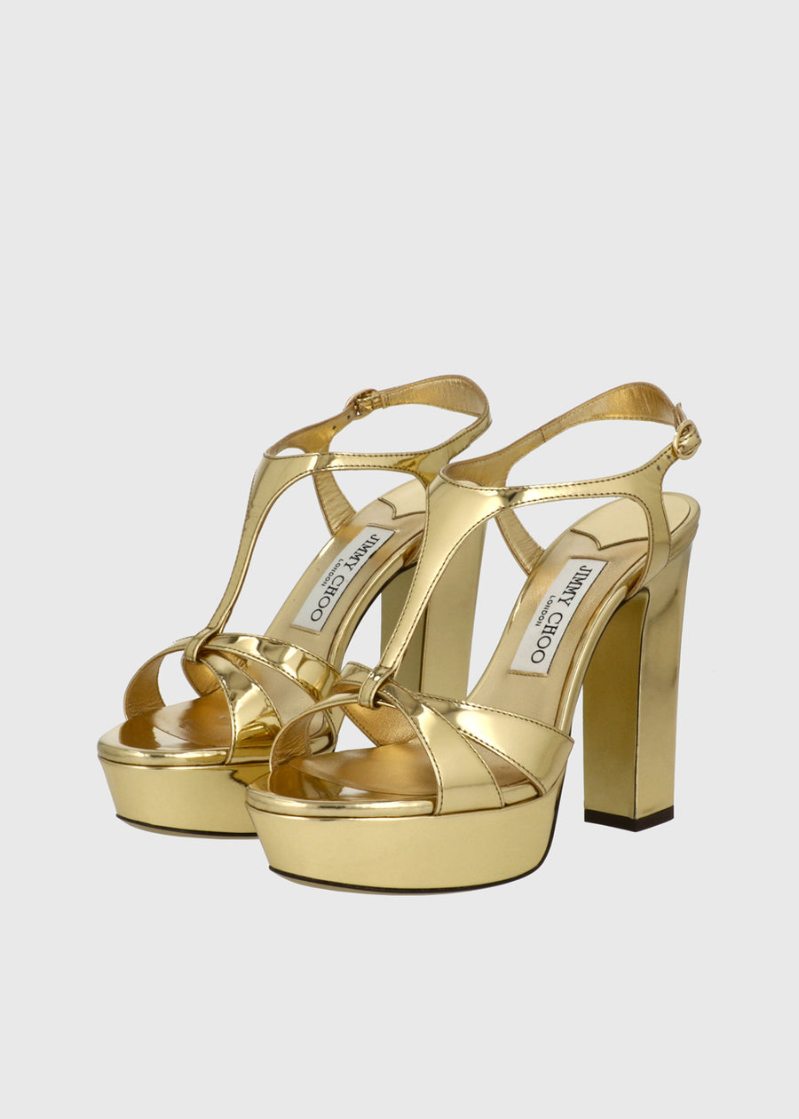 Jimmy Choo Sandalia Plataforma Kesia JCH-KESIA120