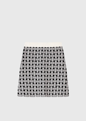 KENZO Falda corta estampado jacquard KNZ-JU4603CA