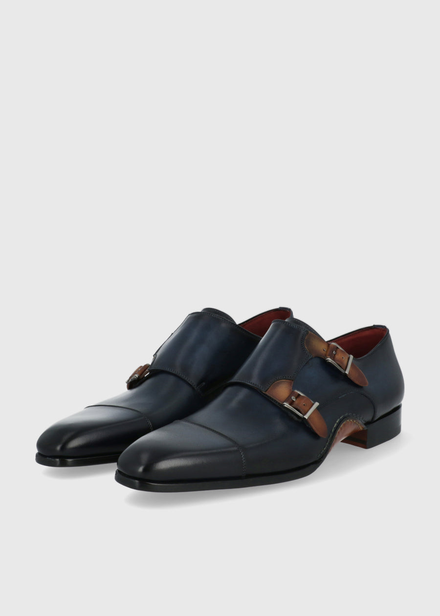 Maganni Zapatos monk Leros  MGN-23874
