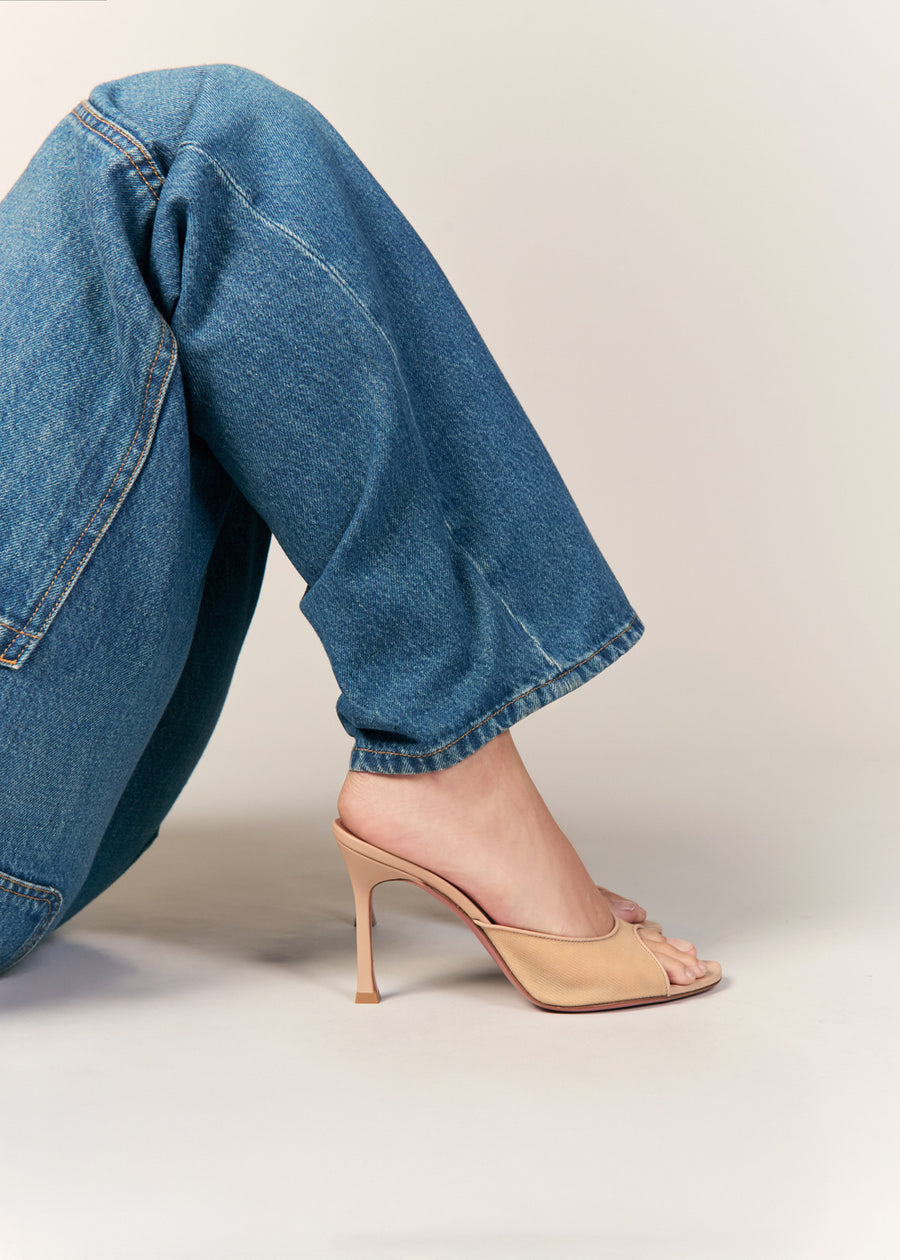 Amina Muaddi Sandalias Mules Alexa 95 MMD-ALEXAMES