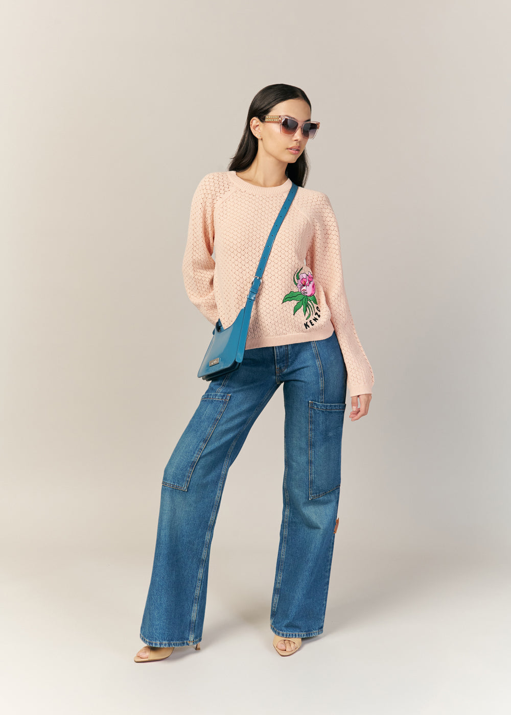 Amina Muaddi Sandalias Mules Alexa 95 MMD-ALEXAMES