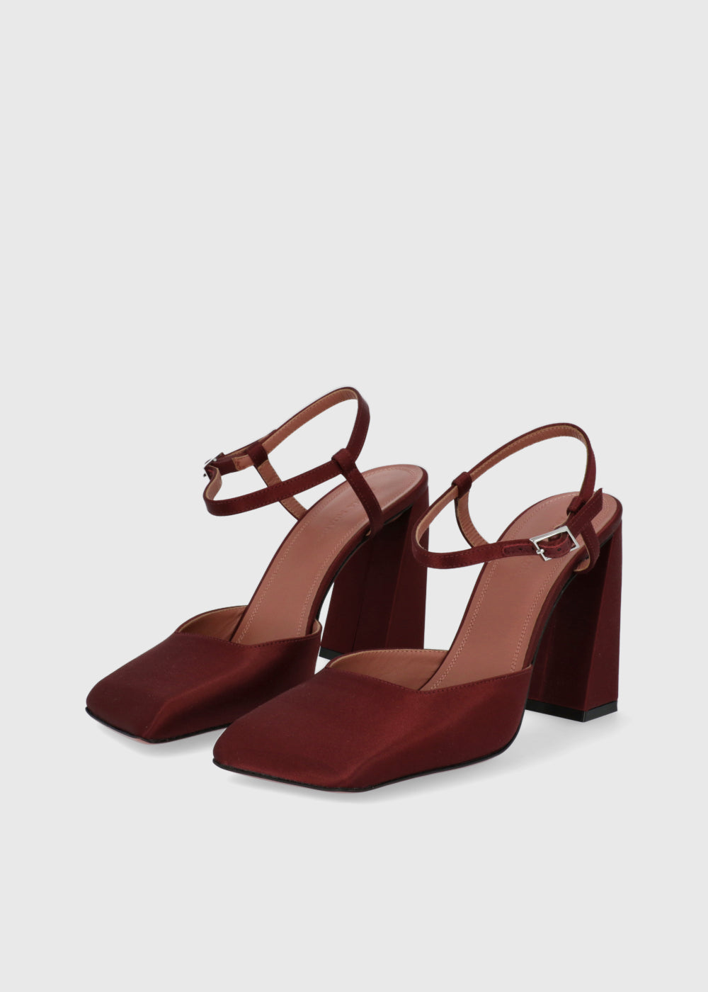 Amina Muaddi Zapatillas Charlotte Pump Satin MMD-CHARLOPU