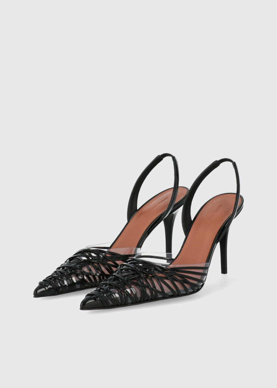 Amina Muaddi Zapatillas Slingback Pumps Lori MMD-LORISL90