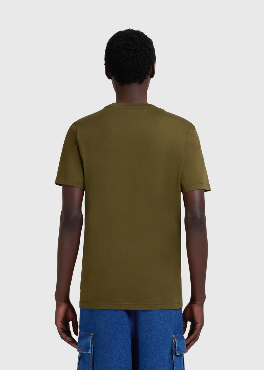 Marni T-Shirt con estampado de logo distorsionado MRI-HUMU0198