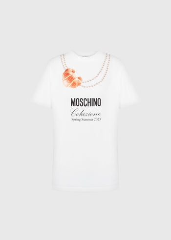 Moschino T-Shirt con Flecos MSC-2EA0703