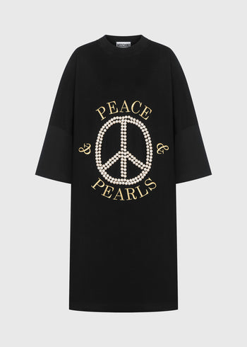 Moschino  Vestido Peace & Pearls MSC-A0431