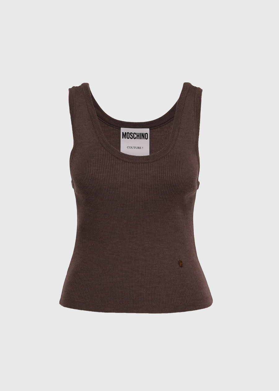 Moschino Top sin mangas MSC-DA0882