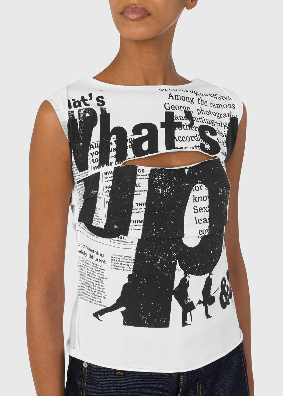 Moschino Top Cut Out MSC-J1211