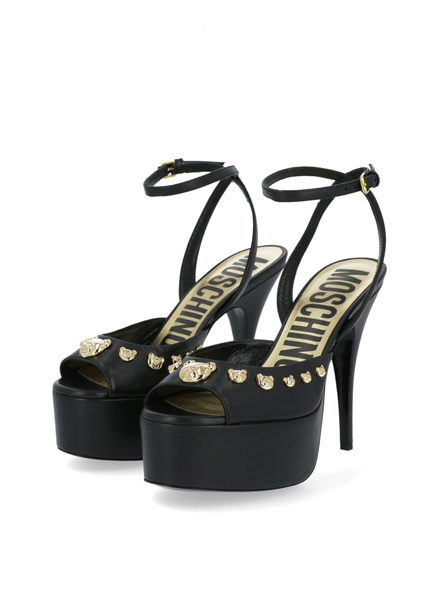 Moschino Plataformas Teddy Bear MSC-MA1608C