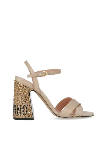 Moschino Zapatillas slingbacks Biker MSC-MA1612A
