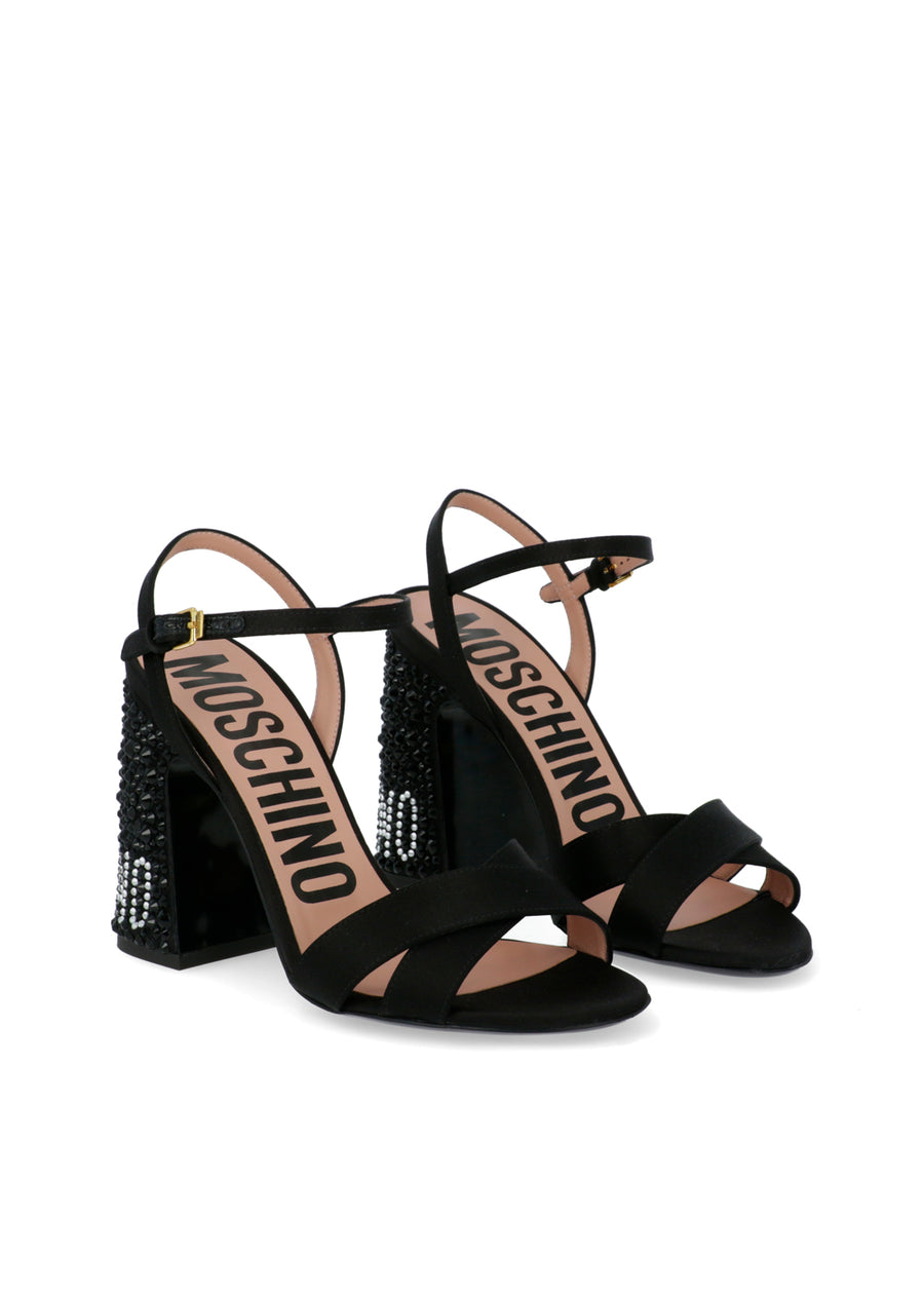 Moschino Zapatillas slingbacks Biker MSC-MA1612A