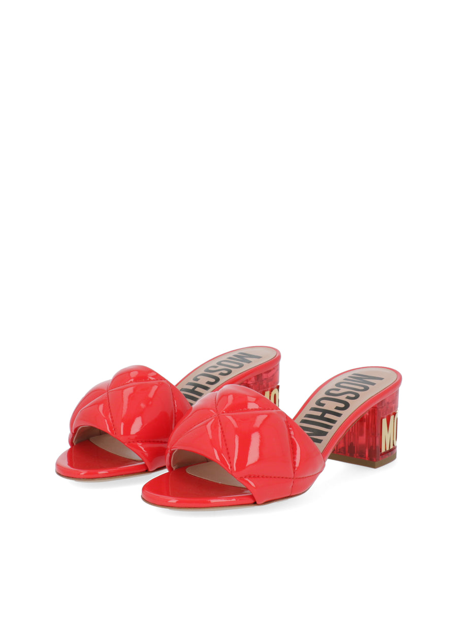 Moschino Mules con logo MSC-MA28615