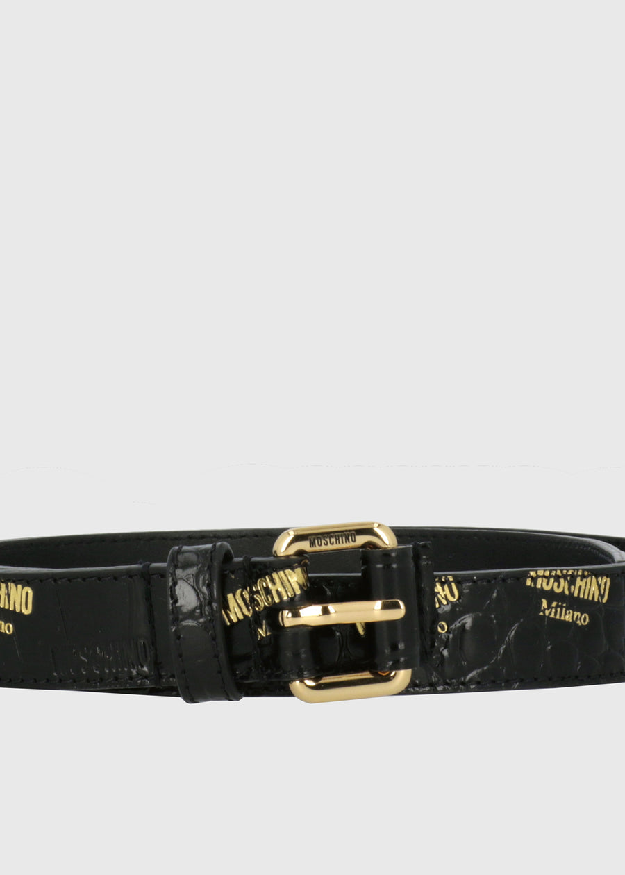 Moschino Cinturon estampado MSC-MC6008P