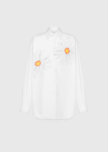 Moschino Camisa Daisy Print MSC-ZZA0220