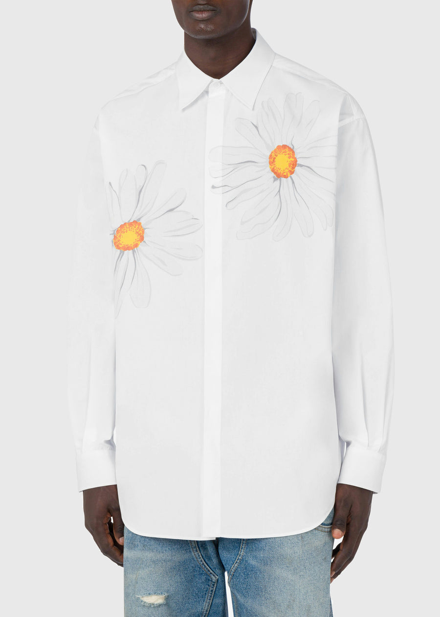 Moschino Camisa Daisy Print MSC-ZZA0220