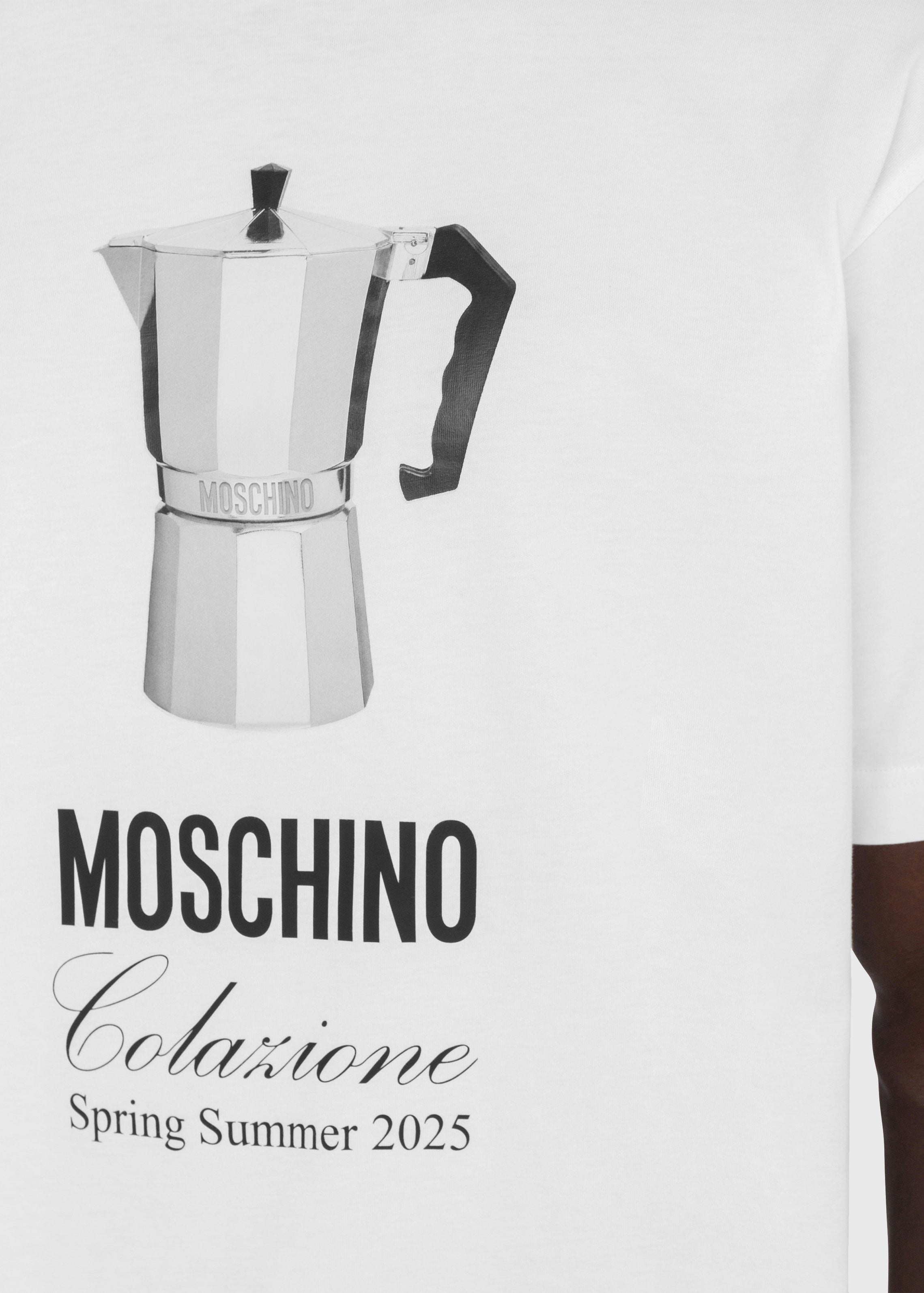 Moschino T-shirt Colazione MSC-ZZA0706