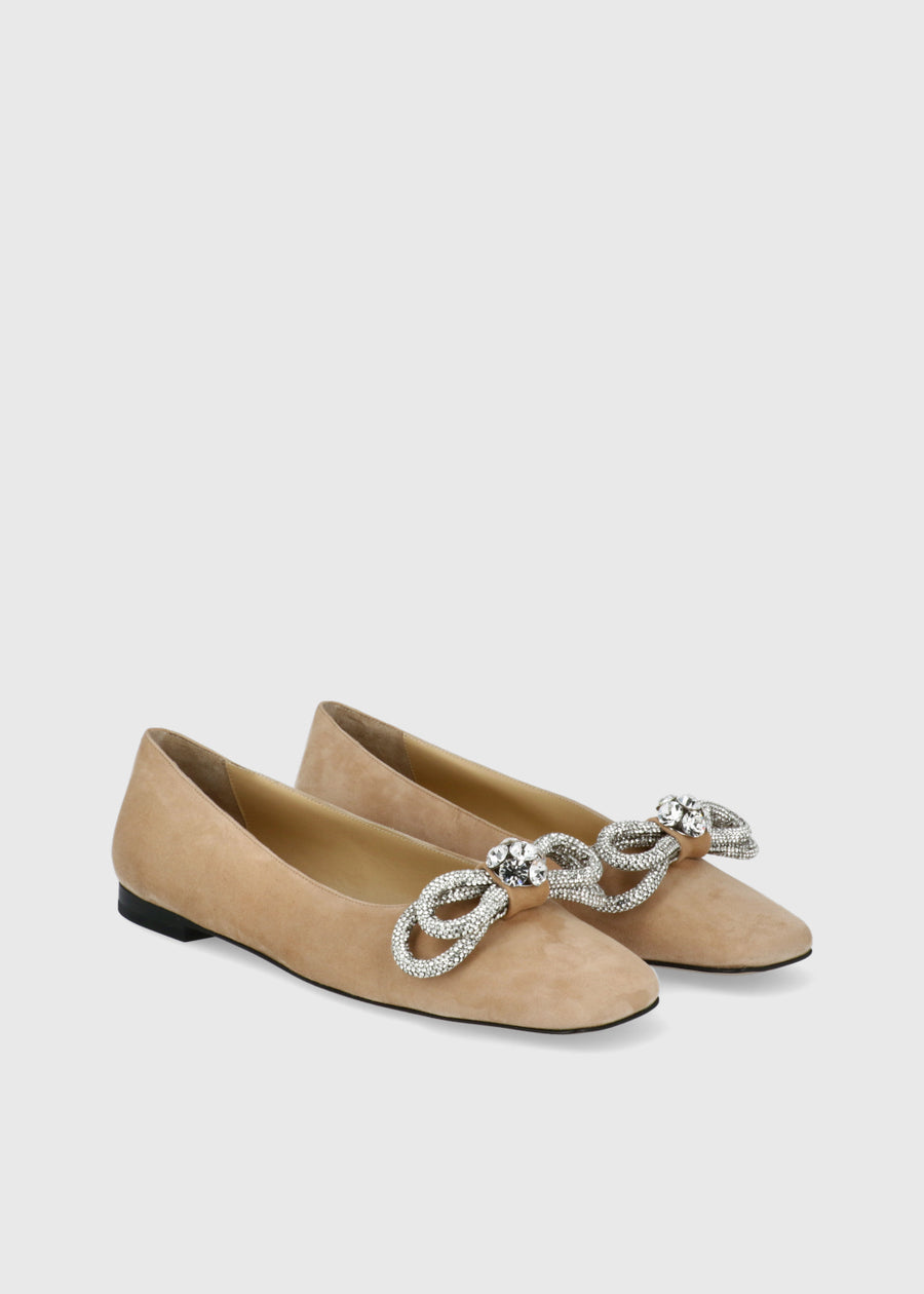 MACH & MACH Flats Double Bow  Flats MYM-S0945