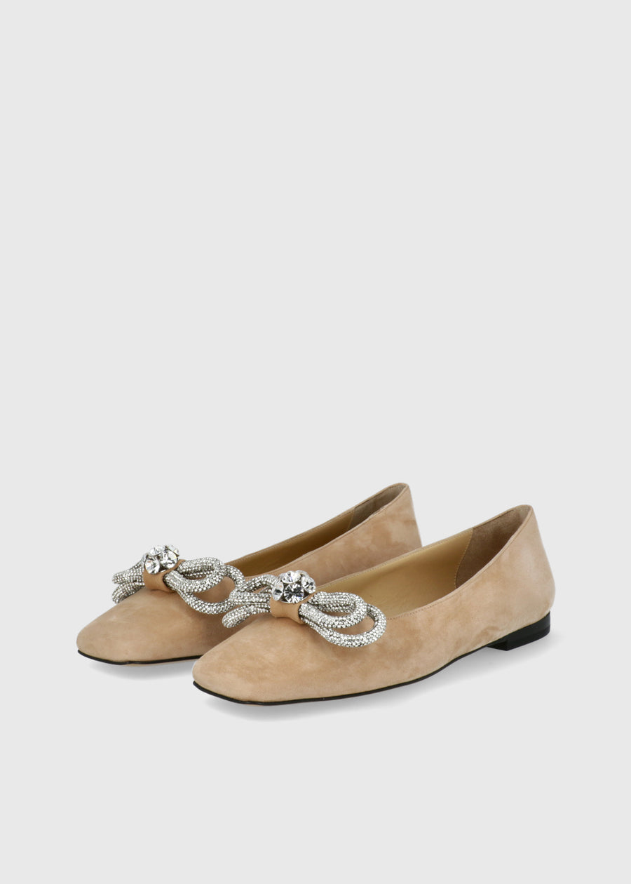 MACH & MACH Flats Double Bow  Flats MYM-S0945