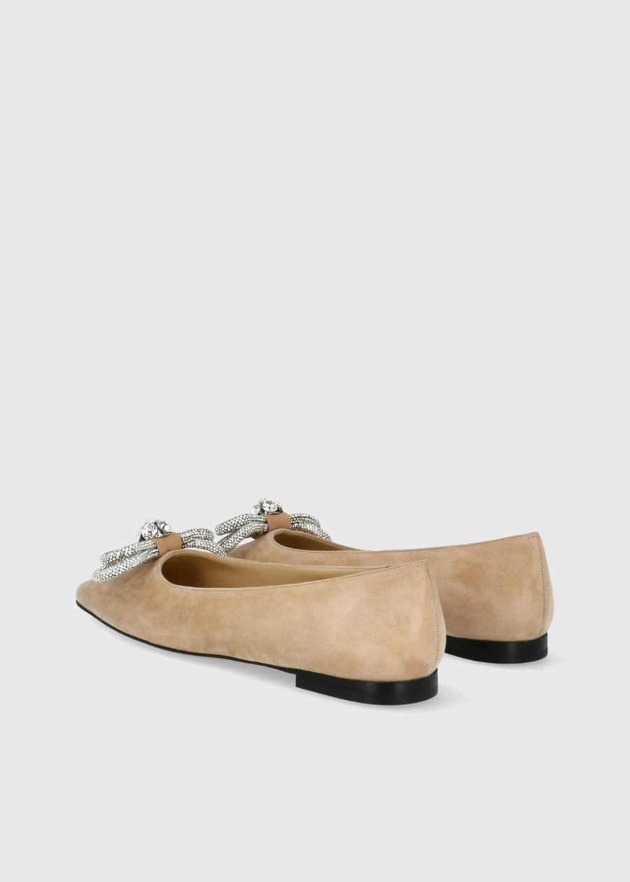 MACH & MACH Flats Double Bow  Flats MYM-S0945
