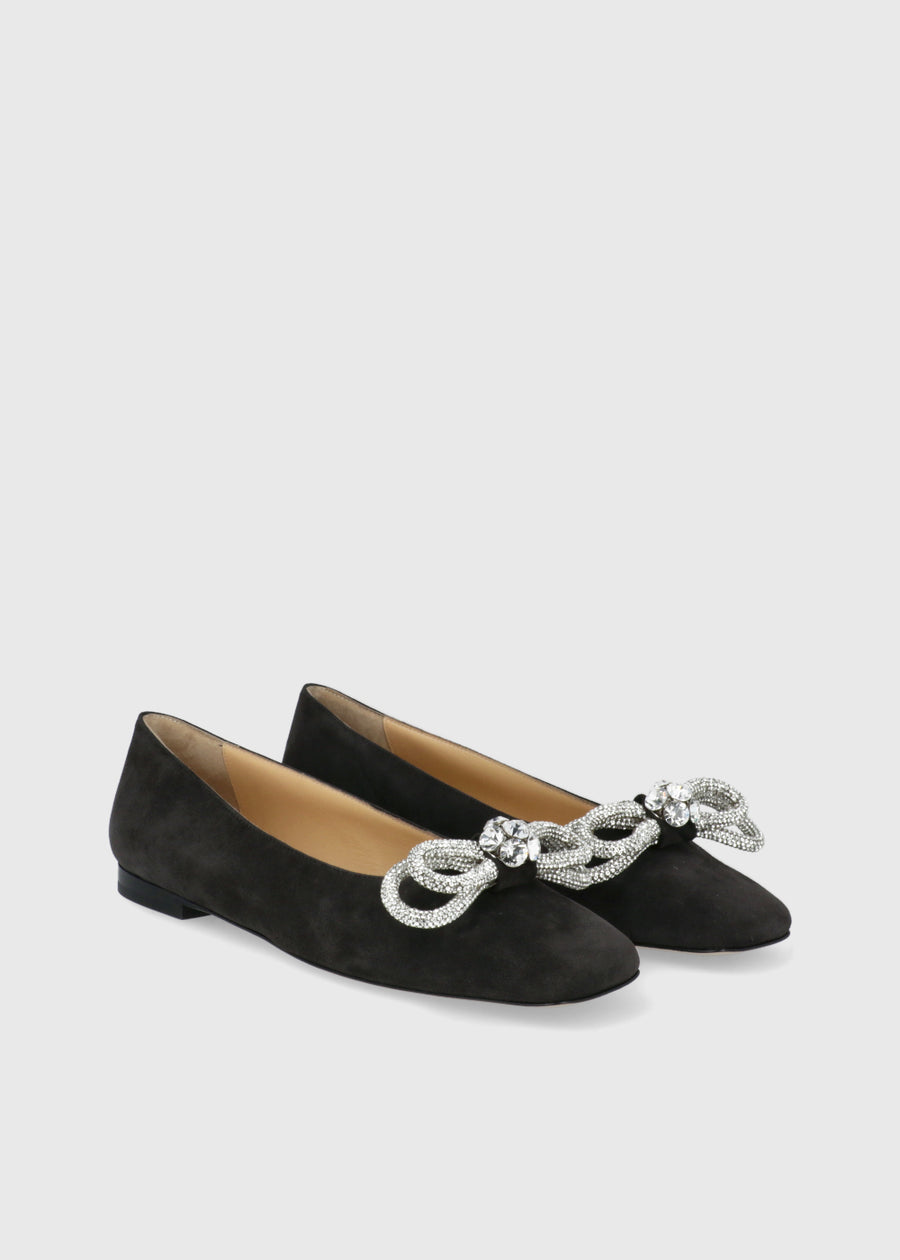 MACH & MACH Flats Double Bow  Flats MYM-S0945