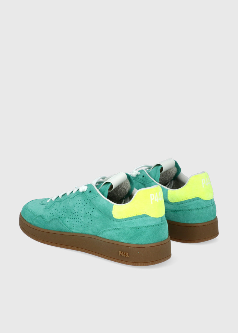 P448 Sneakers Vert  P44-ZCVERT