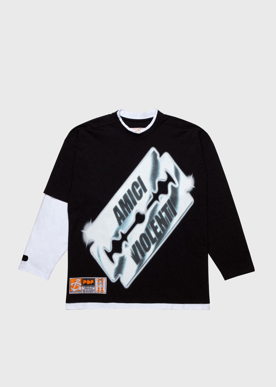 PDF CHANNEL T-Shirt manga larga PDF-DFM54039