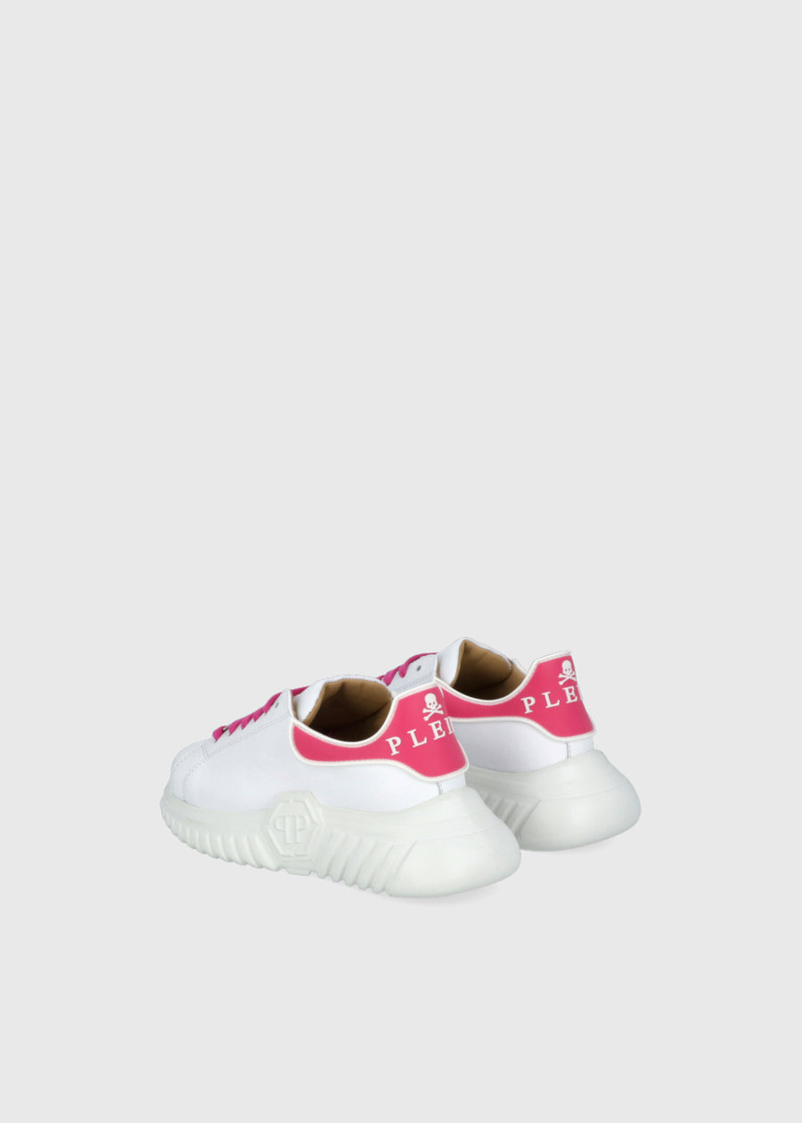 Philipp Plein Sneakers Leather Lo-Top Hexagon PLP-80000