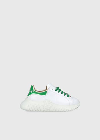Philipp Plein Sneakers Leather Lo-Top Hexagon PLP-80000