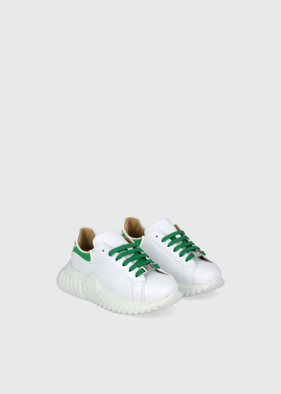 Philipp Plein Sneakers Leather Lo-Top Hexagon PLP-80000