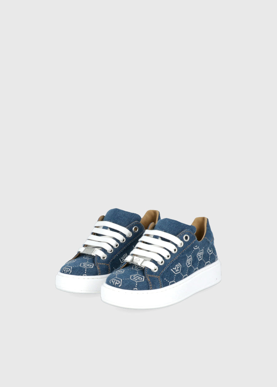 Philipp Plein Sneakers Denim Monogram PLP-80025