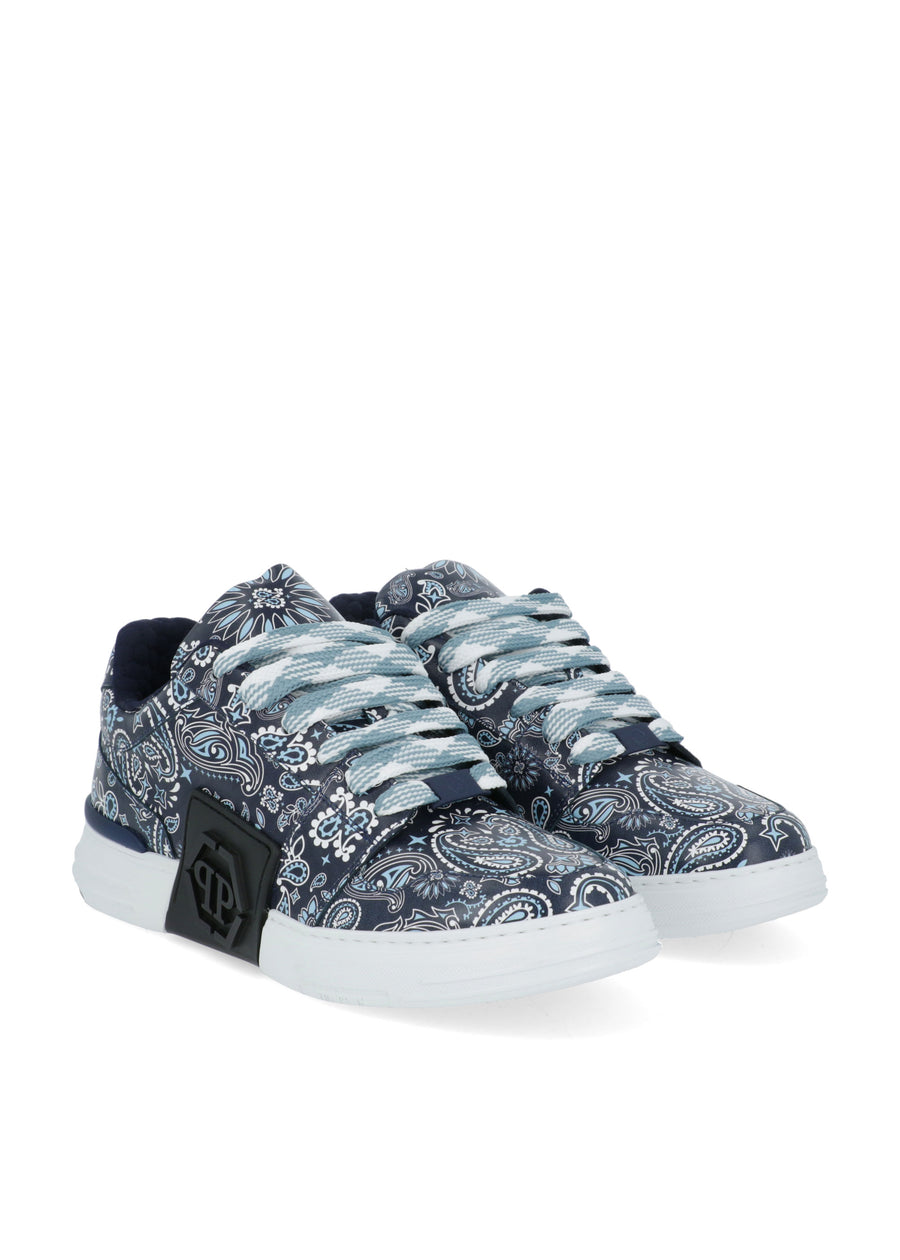 Philipp Plein Sneakers bajos Paisley para hombre PLP-CUSC0504