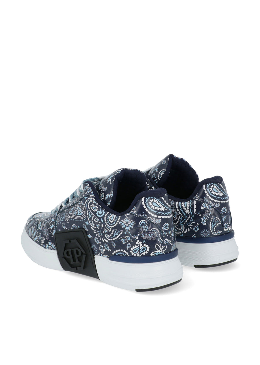 Philipp Plein Sneakers bajos Paisley para hombre PLP-CUSC0504