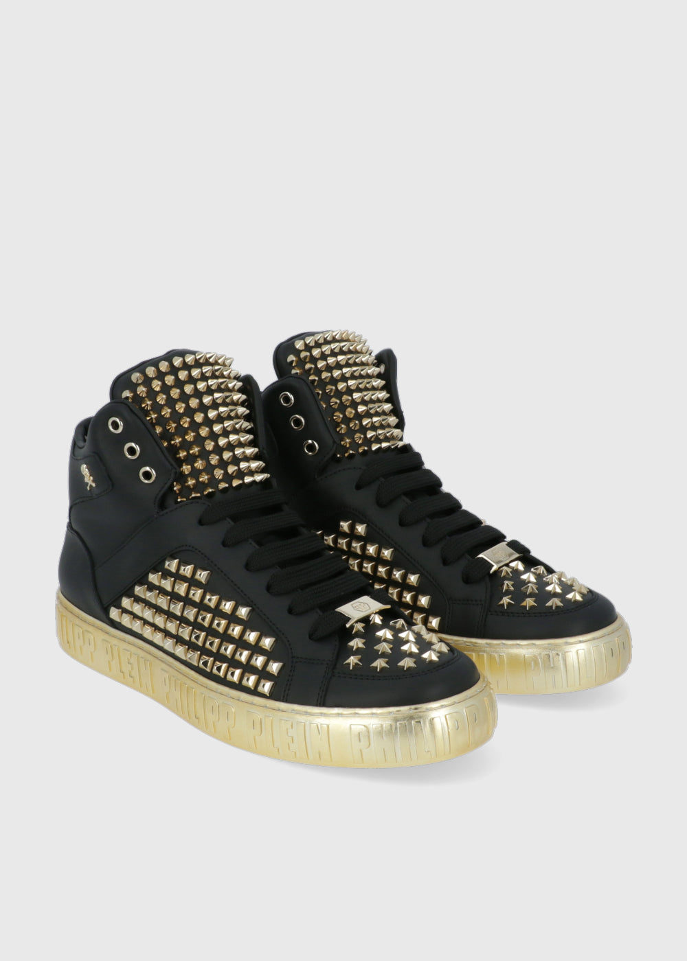 Philipp Plein Sneakers de napa con tachuelas PLP-CUSC0625
