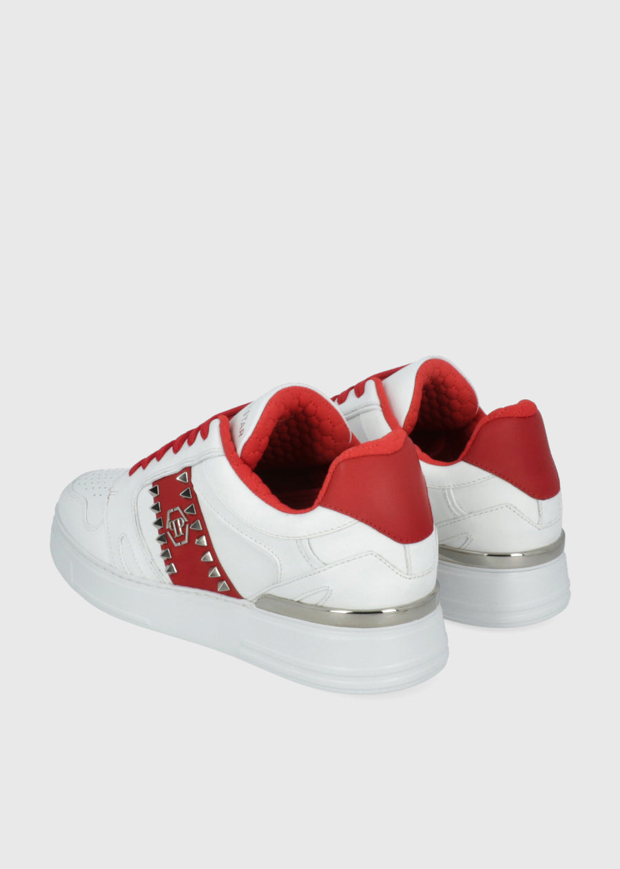 Philipp Plein Sneakers Nappa Leather Lo-Top Studs PLP-CUSC0658