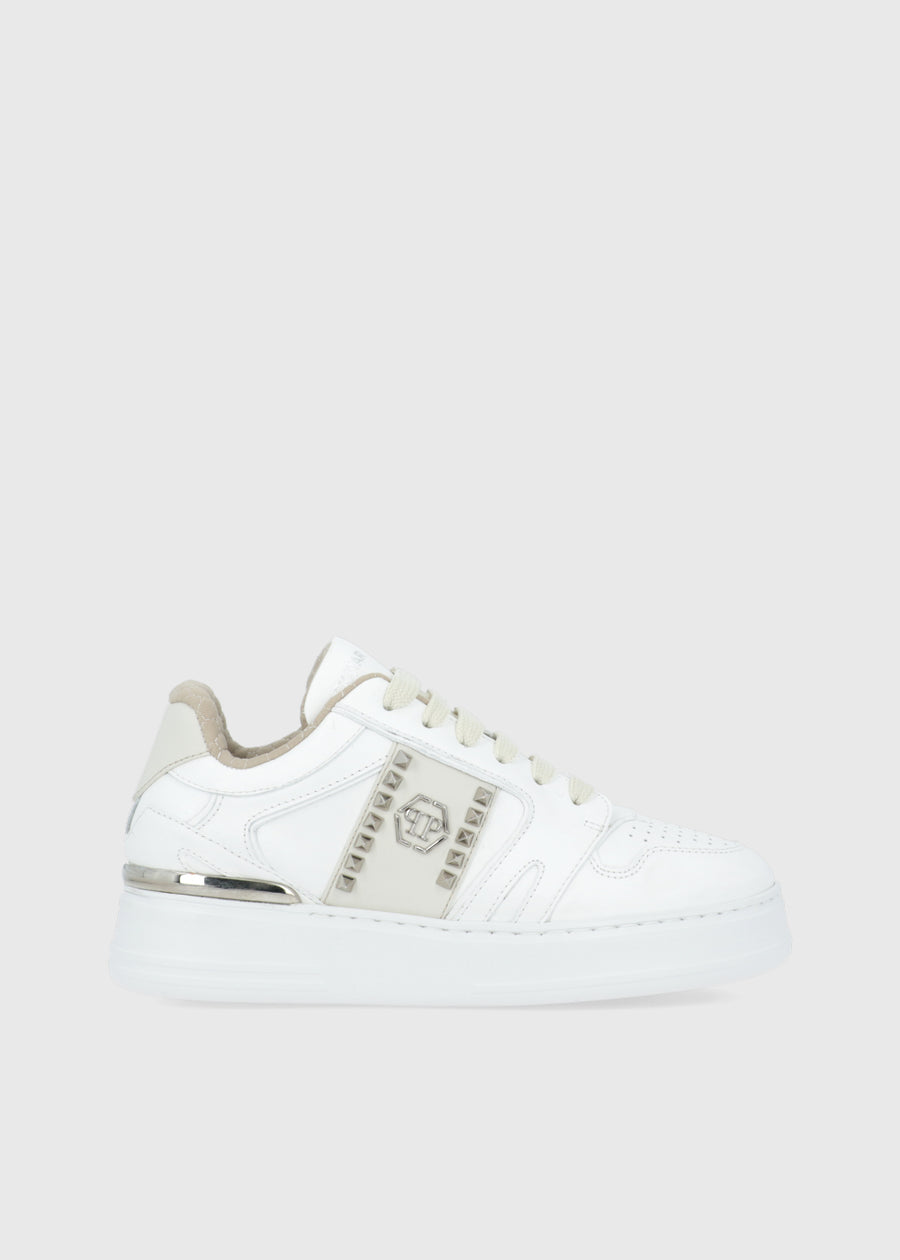 Philipp Plein Sneakers Nappa Leather Lo-Top Studs PLP-DUSC0658