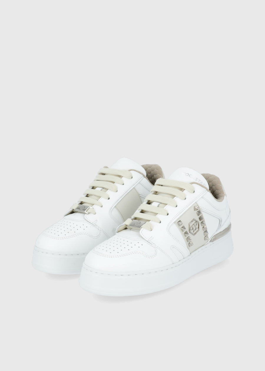 Philipp Plein Sneakers Nappa Leather Lo-Top Studs PLP-DUSC0658