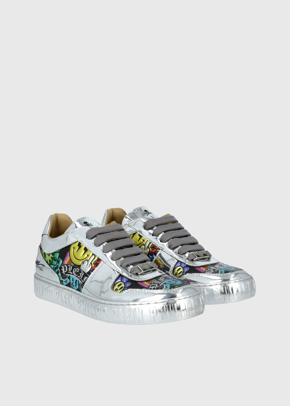 Philipp Plein Sneakers Mirror Leather Smile PLP-DUSC0662