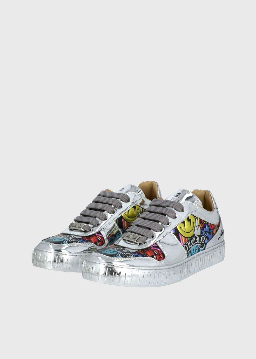 Philipp Plein Sneakers Mirror Leather Smile PLP-DUSC0662