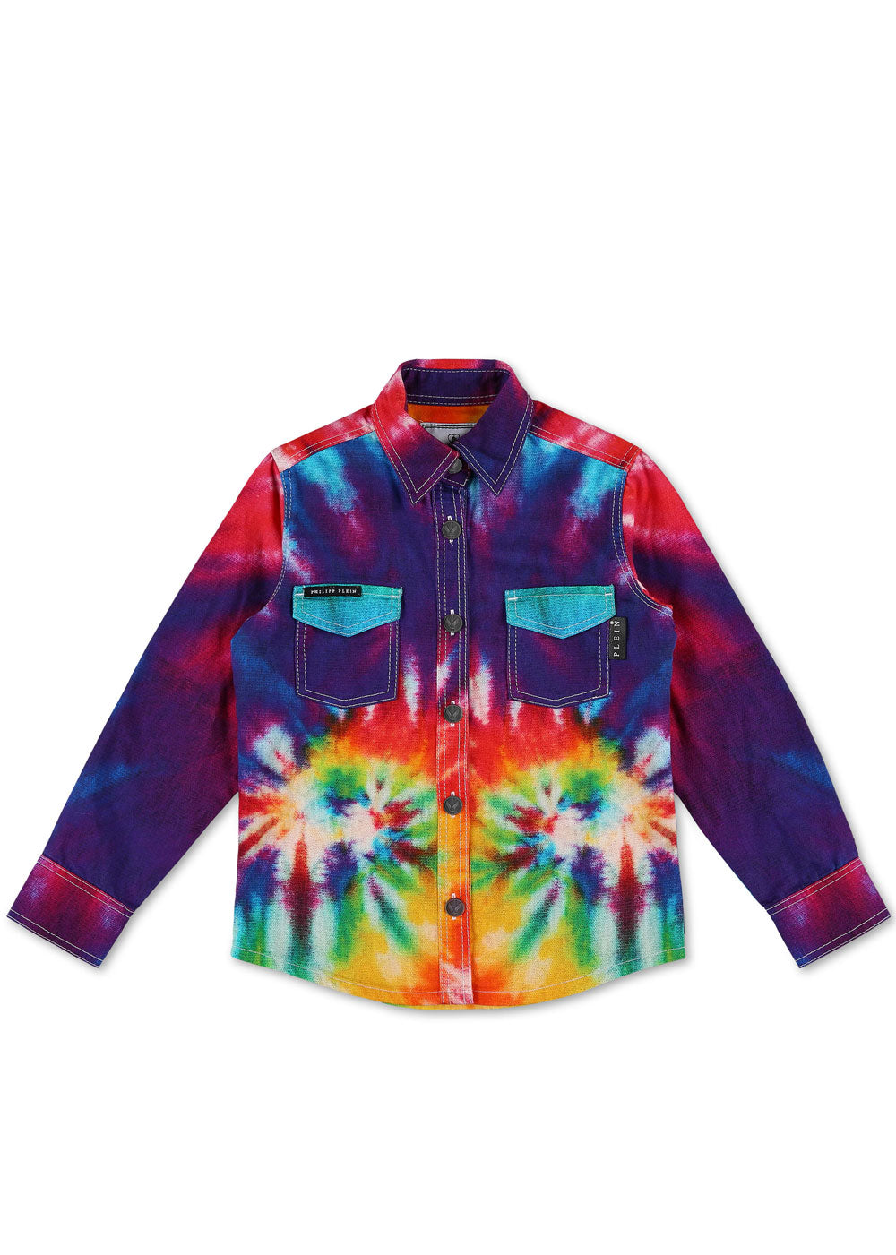 Philipp Plein Camisa estampado Tie-Dye PLP-GDP0008