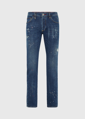 Philipp Plein Jeans Desgastados PLP-MDT3924
