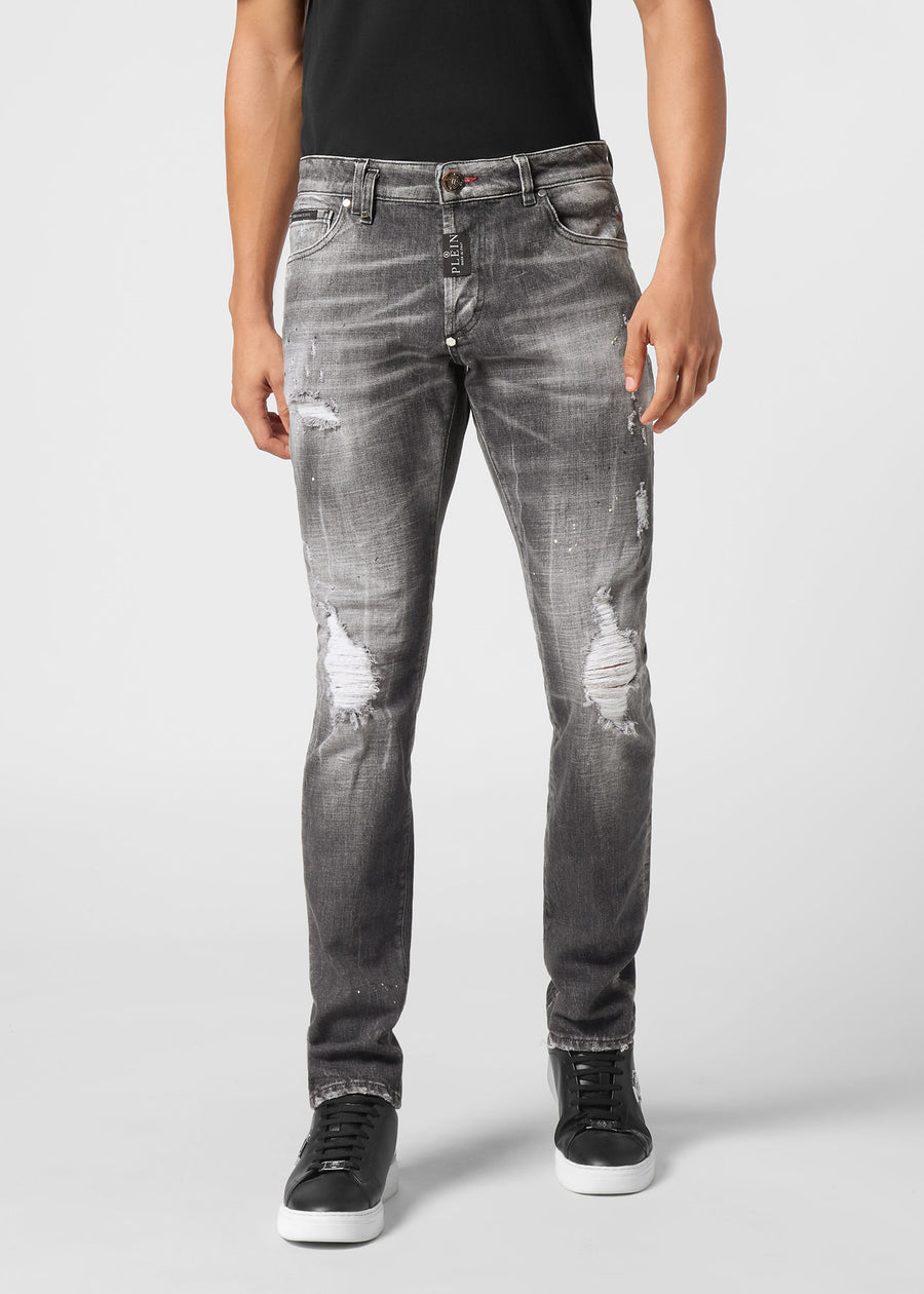 Philipp Plein Jeans Desgastados PLP-MDT3943