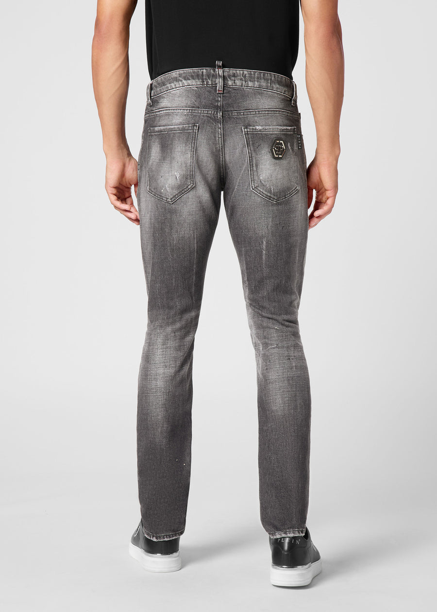 Philipp Plein Jeans Desgastados PLP-MDT3943