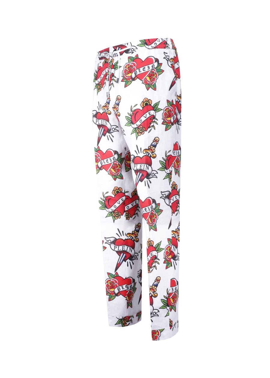 Philipp Plein Pantalón estampado PLP-MJT2115