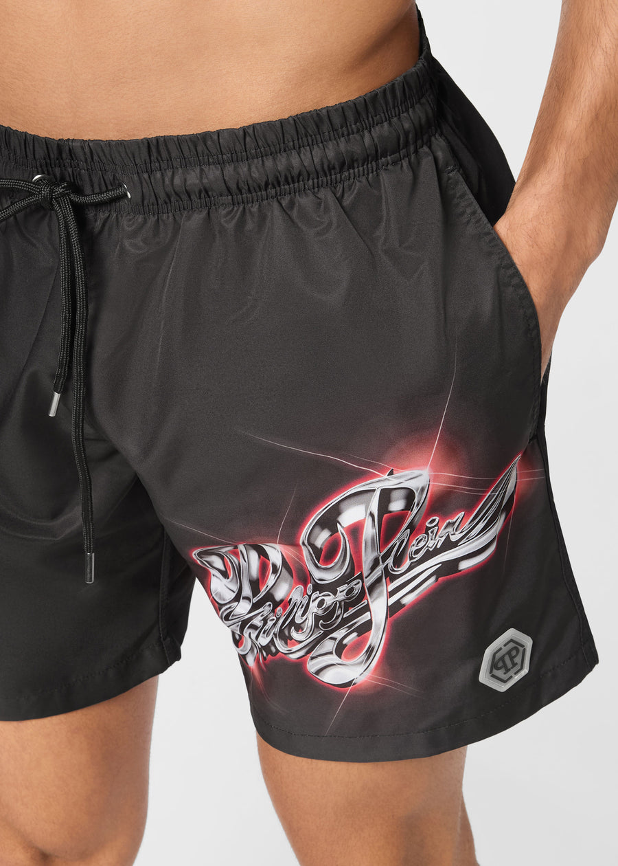 Philipp Plein Shorts de Playa PLP-MMX0138