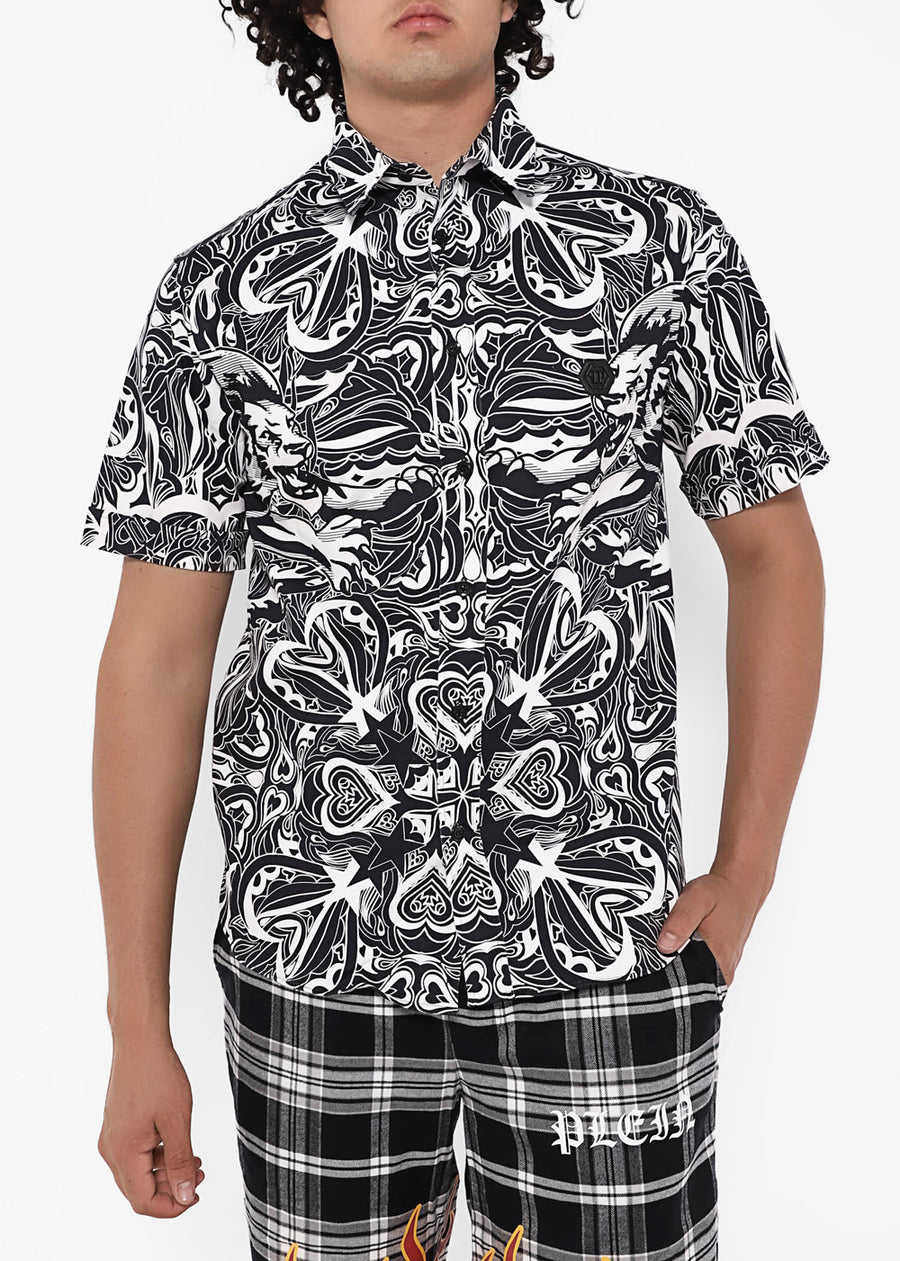 Philipp Plein Camisa estampada PLP-MRP2143